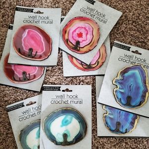 COPY - Agate wall hooks (price for each)